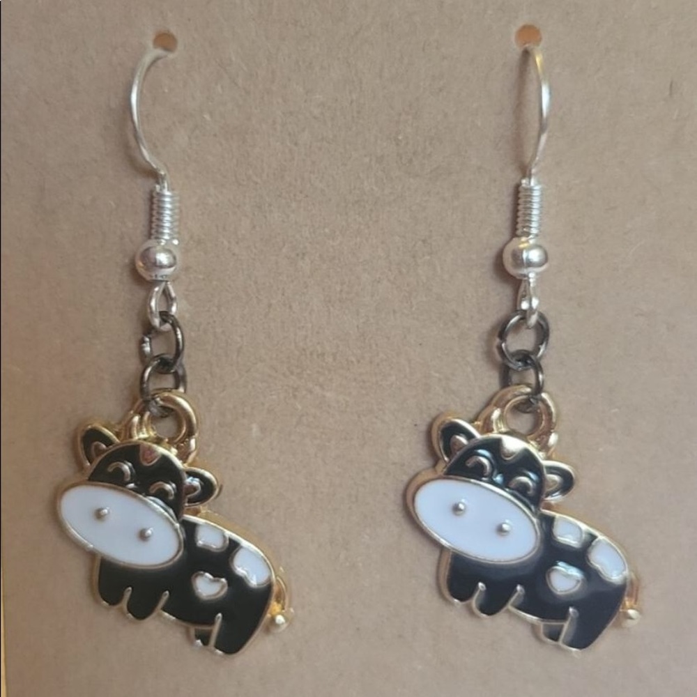 Cute Cow Earrings